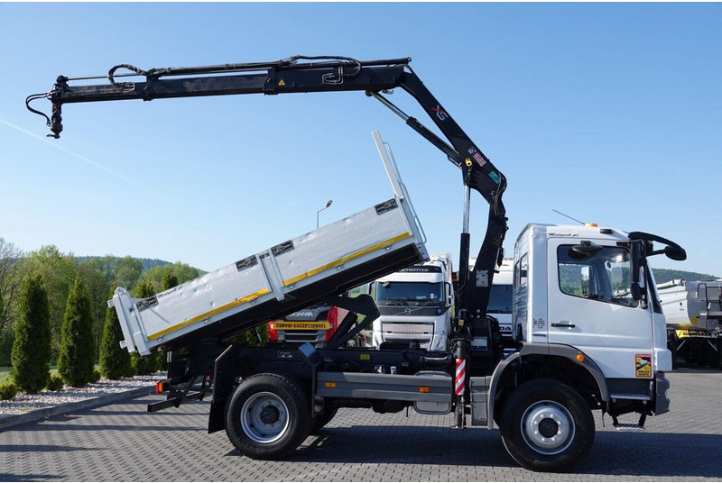 Mercedes-Benz ATEGO 16.24 / 4X4 / WYWROTKA + HDS HIAB 111 BS-2  / PILOT /  ROT - Istovarivač: slika 5 Mercedes-Benz ATEGO 16.24 / 4X4 / WYWROTKA + HDS HIAB 111 BS-2  / PILOT /  ROT - Istovarivač: slika 5