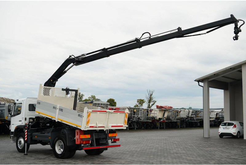 Mercedes-Benz ATEGO 1629 / 4x4 / WYWROTKA + HDS HIAB 111 B-3  / PILOT /  ROTAT - Istovarivač, Kamion sa dizalicom: slika 4 Mercedes-Benz ATEGO 1629 / 4x4 / WYWROTKA + HDS HIAB 111 B-3  / PILOT /  ROTAT - Istovarivač, Kamion sa dizalicom: slika 4