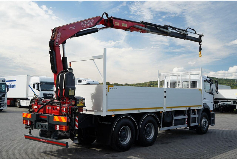 Mercedes-Benz / AXOR 2633 / 6X4 / SKRZYNIOWY - 6,55 M / MOCNA PODŁOGA / HDS FA - Kamion sa tovarnim sandukom, Kamion sa dizalicom: slika 5 Mercedes-Benz / AXOR 2633 / 6X4 / SKRZYNIOWY - 6,55 M / MOCNA PODŁOGA / HDS FA - Kamion sa tovarnim sandukom, Kamion sa dizalicom: slika 5