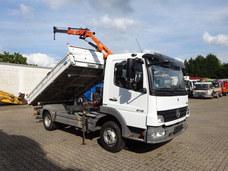 Mercedes-Benz Atego 818 3 way Meiller tipper + crane Terex 36.2 - Dostavno vozilo istovarivač: slika 4 Mercedes-Benz Atego 818 3 way Meiller tipper + crane Terex 36.2 - Dostavno vozilo istovarivač: slika 4