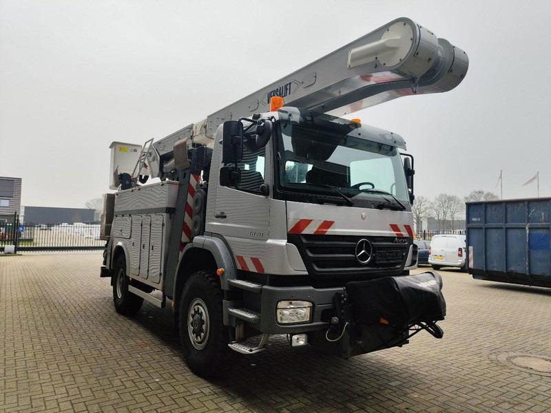 Mercedes-Benz Axor 1824 - Lifting basket - Vazdušna platforma montirana na kamion, Kamion sa dizalicom: slika 3 Mercedes-Benz Axor 1824 - Lifting basket - Vazdušna platforma montirana na kamion, Kamion sa dizalicom: slika 3