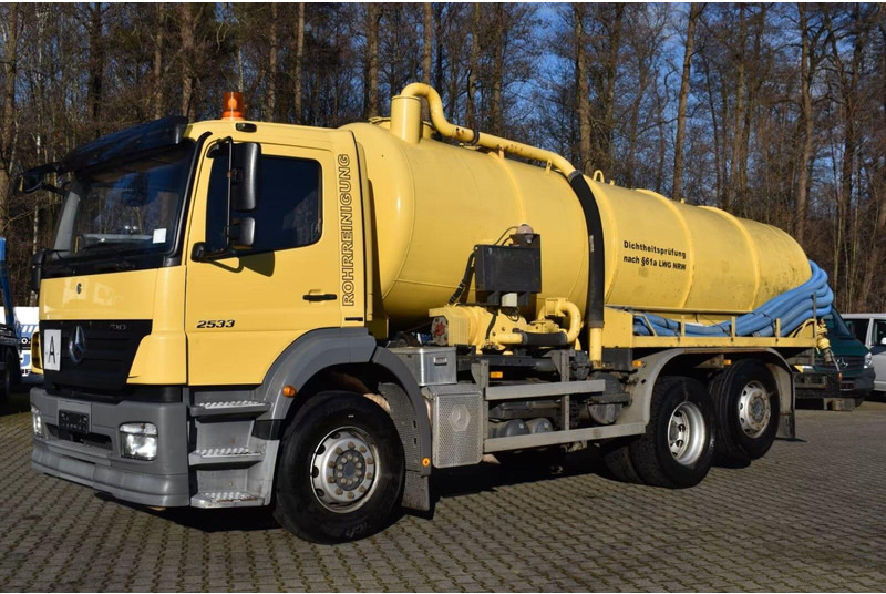 Mercedes-Benz Axor 2533 - Vacuum truck - Vakuumska cisterna: slika 1 Mercedes-Benz Axor 2533 - Vacuum truck - Vakuumska cisterna: slika 1