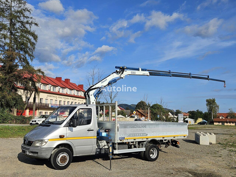 Mercedes-Benz Sprinter 616 Flatbed + crane Cormach - Kamion sa tovarnim sandukom, Kamion sa dizalicom: slika 1 Mercedes-Benz Sprinter 616 Flatbed + crane Cormach - Kamion sa tovarnim sandukom, Kamion sa dizalicom: slika 1