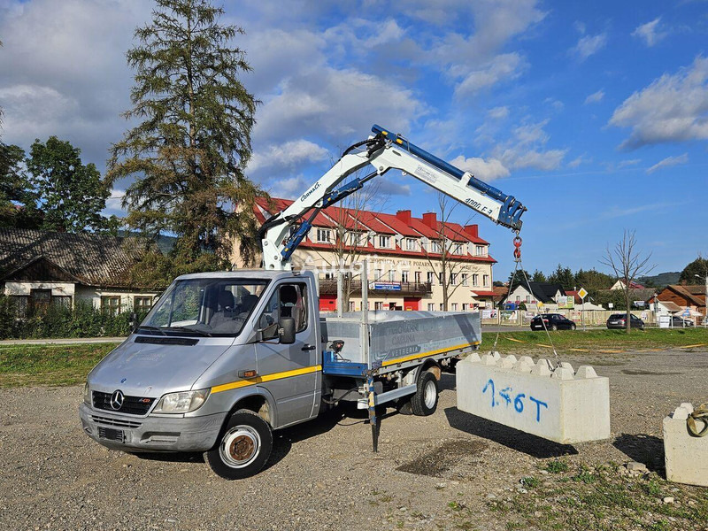 Mercedes-Benz Sprinter 616 Flatbed + crane Cormach - Kamion sa tovarnim sandukom, Kamion sa dizalicom: slika 3 Mercedes-Benz Sprinter 616 Flatbed + crane Cormach - Kamion sa tovarnim sandukom, Kamion sa dizalicom: slika 3
