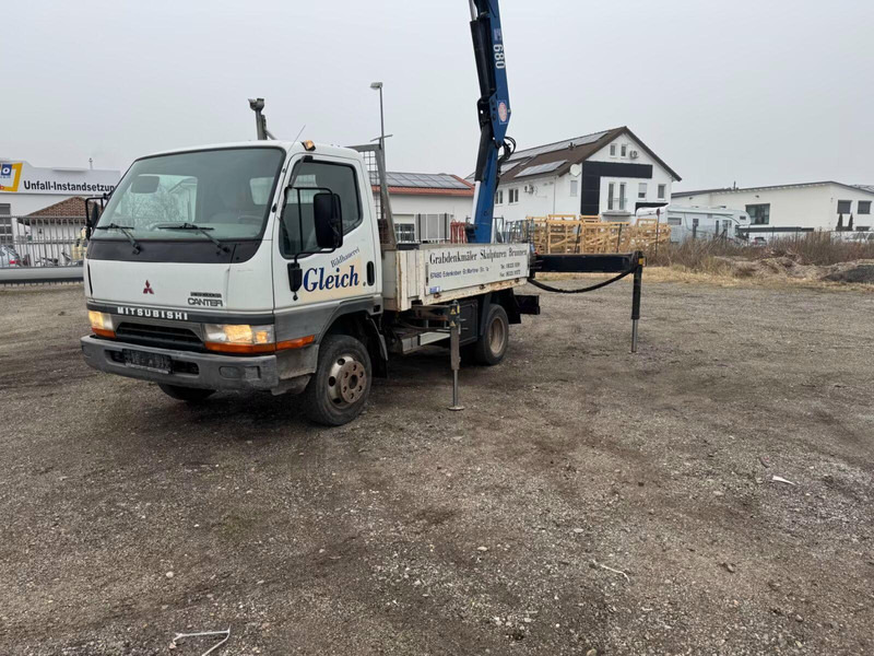 Mitsubishi Canter FE649 - Flatbed truck + crane - Kamion sa tovarnim sandukom, Kamion sa dizalicom: slika 5 Mitsubishi Canter FE649 - Flatbed truck + crane - Kamion sa tovarnim sandukom, Kamion sa dizalicom: slika 5