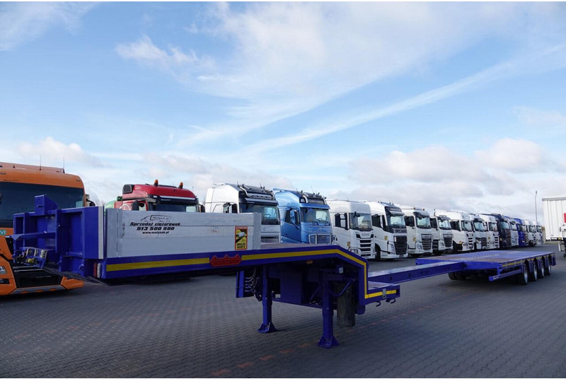 Nooteboom NISKOPODWOZIE / ROZCIĄGANA / 4 OSIOWA / OSIE SKRĘTNE / SAF - Niska poluprikolica za prevoz: slika 4 Nooteboom NISKOPODWOZIE / ROZCIĄGANA / 4 OSIOWA / OSIE SKRĘTNE / SAF - Niska poluprikolica za prevoz: slika 4