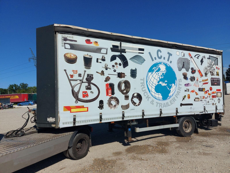 Noyens BE Curtainsider semi-trailer + DHollandia LBW - Poluprikolica sa ceradom: slika 1 Noyens BE Curtainsider semi-trailer + DHollandia LBW - Poluprikolica sa ceradom: slika 1