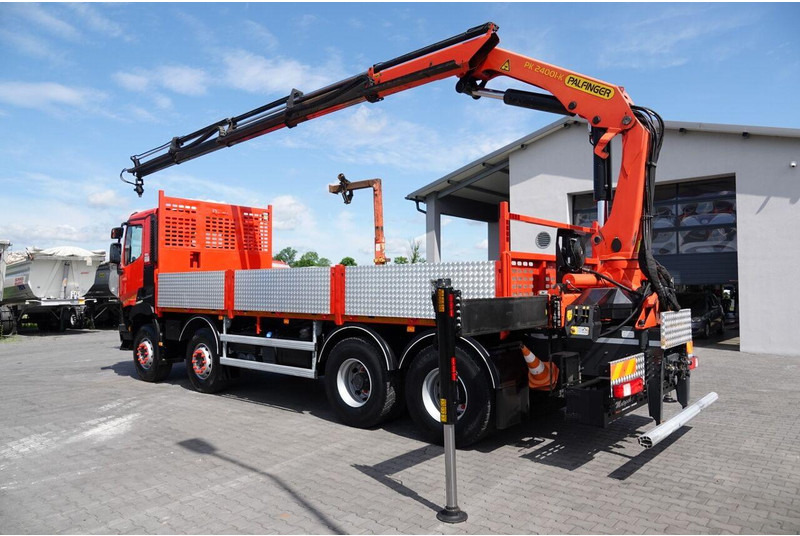 Renault C 430 / 8x4 / SKRZYNIOWY 7 M + HDS PALFINGER PK 24001-K C / WYSÓ - Kamion sa tovarnim sandukom, Kamion sa dizalicom: slika 5 Renault C 430 / 8x4 / SKRZYNIOWY 7 M + HDS PALFINGER PK 24001-K C / WYSÓ - Kamion sa tovarnim sandukom, Kamion sa dizalicom: slika 5