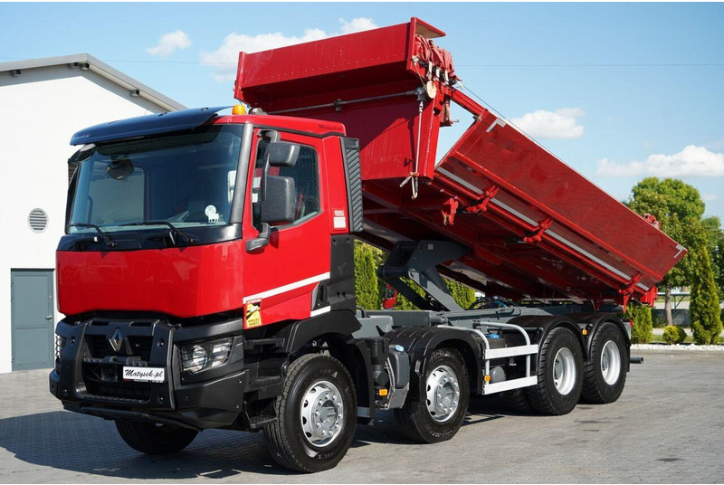Renault C 430 / 8x4 / WYWROTKA DWUSTRONNA - 6M / HYDROBURTA / KLAPODRZW - Istovarivač: slika 1 Renault C 430 / 8x4 / WYWROTKA DWUSTRONNA - 6M / HYDROBURTA / KLAPODRZW - Istovarivač: slika 1