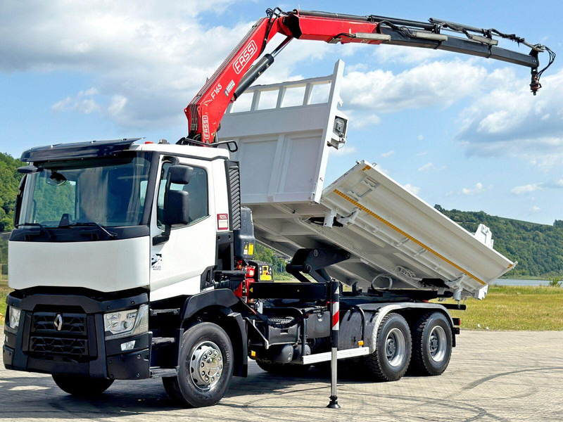 Renault C 430 * FASSI F165A.0.23 + FUNK * 6x4 - Istovarivač, Kamion sa dizalicom: slika 3 Renault C 430 * FASSI F165A.0.23 + FUNK * 6x4 - Istovarivač, Kamion sa dizalicom: slika 3