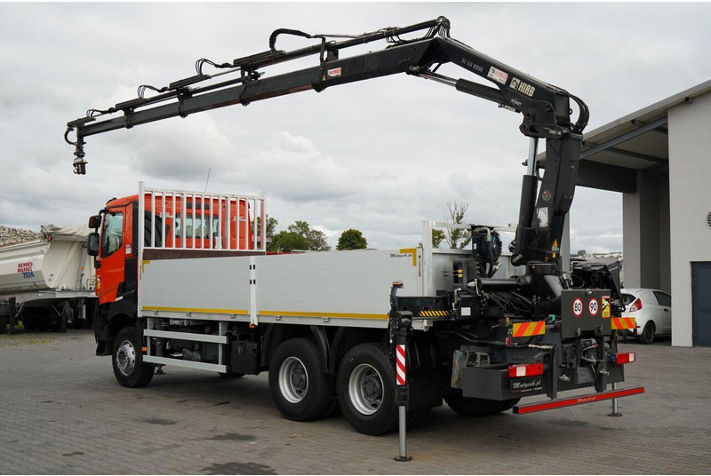 Renault K 380 / 6X4 / SKRZYNIOWY 6.2 M / + HDS HIAB 166 ES-4 / MAX UDŹWI - Kamion sa tovarnim sandukom, Kamion sa dizalicom: slika 3 Renault K 380 / 6X4 / SKRZYNIOWY 6.2 M / + HDS HIAB 166 ES-4 / MAX UDŹWI - Kamion sa tovarnim sandukom, Kamion sa dizalicom: slika 3