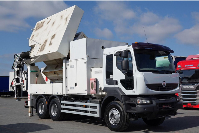 Renault KERAX 450 / 6x4 / MTS SAUGBAGGER 3A11T /ASENIZACYJNY / ŁADOWARKA - Vakuumska cisterna: slika 1 Renault KERAX 450 / 6x4 / MTS SAUGBAGGER 3A11T /ASENIZACYJNY / ŁADOWARKA - Vakuumska cisterna: slika 1