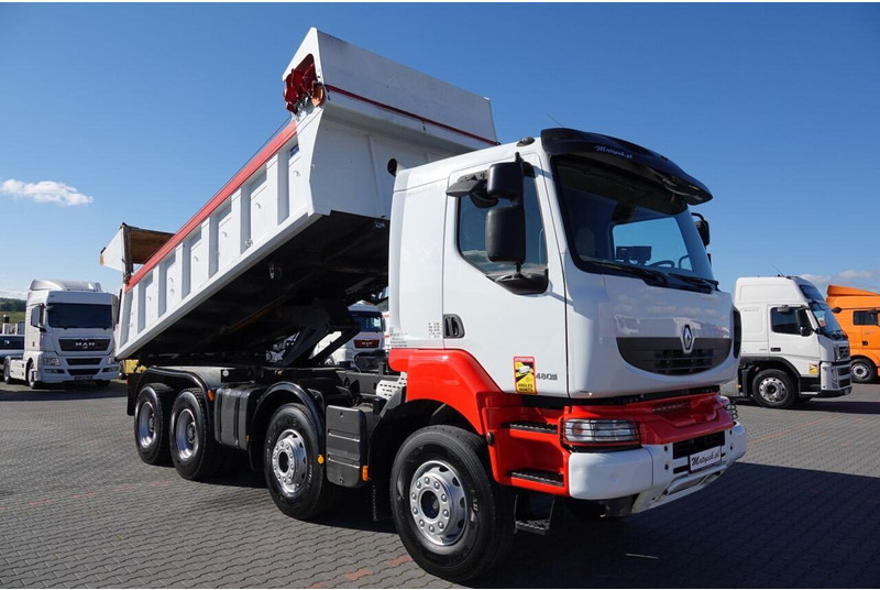 Renault KERAX 480 / 8x4 / WYWROTKA / HYDROBURTA / HYDROKLAPA / BORDMATIC - Istovarivač: slika 4 Renault KERAX 480 / 8x4 / WYWROTKA / HYDROBURTA / HYDROKLAPA / BORDMATIC - Istovarivač: slika 4
