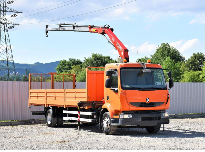 Renault MIDLUM 220 DXI - Kamion sa tovarnim sandukom, Kamion sa dizalicom: slika 1 Renault MIDLUM 220 DXI - Kamion sa tovarnim sandukom, Kamion sa dizalicom: slika 1