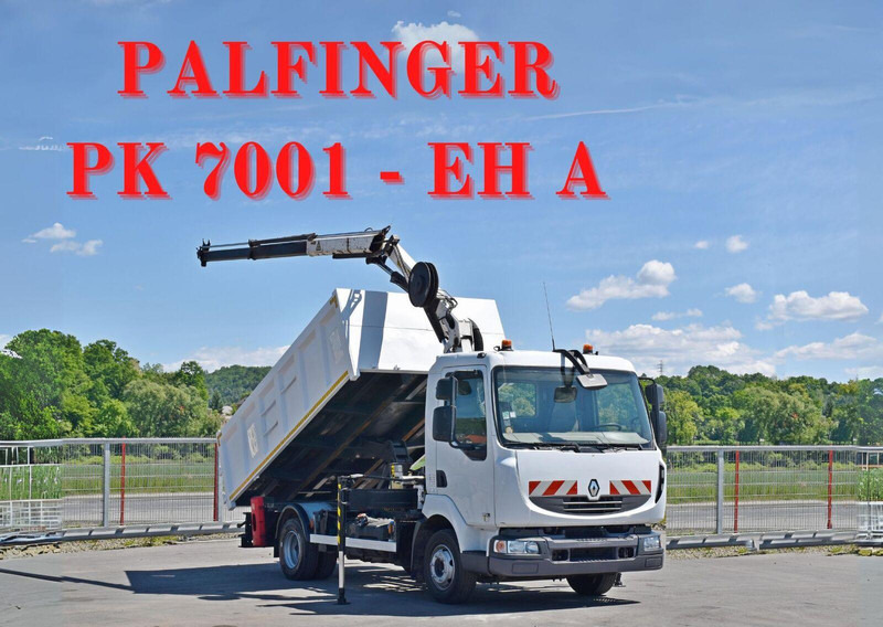 Renault MIDLUM 220 DXI - Istovarivač, Kamion sa dizalicom: slika 1 Renault MIDLUM 220 DXI - Istovarivač, Kamion sa dizalicom: slika 1