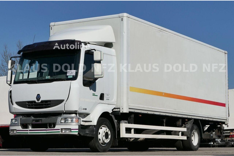 Renault Midlum 280.16 DXi Koffer + Tail lift - Kamion sa zatvorenim sandukom: slika 1 Renault Midlum 280.16 DXi Koffer + Tail lift - Kamion sa zatvorenim sandukom: slika 1