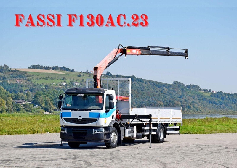 Renault Premium 310 DXI* FASSI F130AC.23+FUNK* TOP - Kamion sa tovarnim sandukom, Kamion sa dizalicom: slika 1 Renault Premium 310 DXI* FASSI F130AC.23+FUNK* TOP - Kamion sa tovarnim sandukom, Kamion sa dizalicom: slika 1