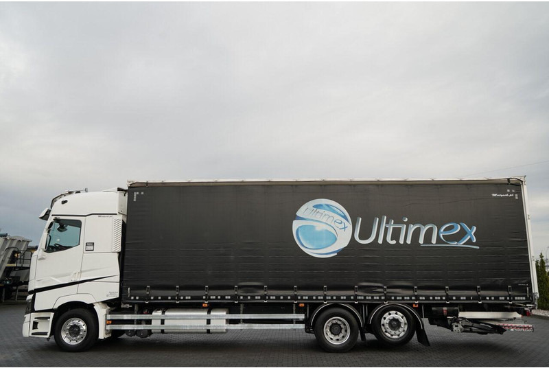 Renault T 440 / 6X2 / SOLÓWKA / FIRANKA 9.5 M / I-PARK COOL / WINDA / AL - Kamion sa ceradom: slika 2 Renault T 440 / 6X2 / SOLÓWKA / FIRANKA 9.5 M / I-PARK COOL / WINDA / AL - Kamion sa ceradom: slika 2