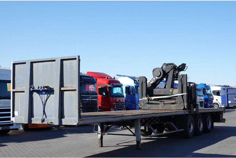 Samro NACZEPA PLATFORMA / + HDS HIAB R 150 F3 - WYSÓW : 8 METRÓW - Plato poluprikolica: slika 2 Samro NACZEPA PLATFORMA / + HDS HIAB R 150 F3 - WYSÓW : 8 METRÓW - Plato poluprikolica: slika 2