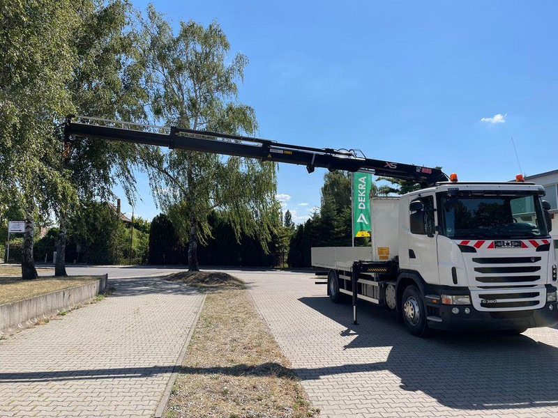 Scania G 380 Pritsche Kran Hiab 122B - Kamion sa tovarnim sandukom, Kamion sa dizalicom: slika 4 Scania G 380 Pritsche Kran Hiab 122B - Kamion sa tovarnim sandukom, Kamion sa dizalicom: slika 4