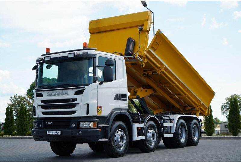 Scania G 400 / 8x4 / WYWROTKA 2 STRONNA  / BORDMATIC / MANUAL - Istovarivač: slika 1 Scania G 400 / 8x4 / WYWROTKA 2 STRONNA  / BORDMATIC / MANUAL - Istovarivač: slika 1
