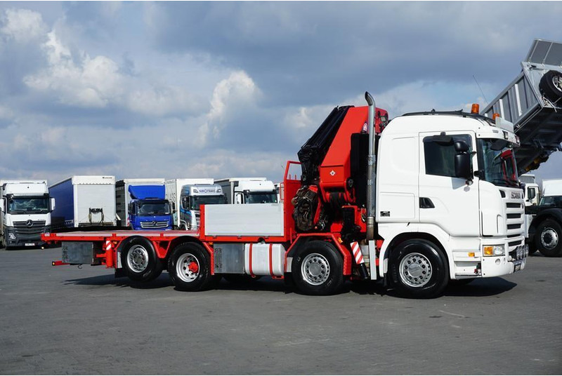 Scania G 480 / 8 X 2 / SKRZYNIOWY + HDS / HMF THOR - O K6 + JIB FJ 2000 - Kamion sa tovarnim sandukom, Kamion sa dizalicom: slika 5 Scania G 480 / 8 X 2 / SKRZYNIOWY + HDS / HMF THOR - O K6 + JIB FJ 2000 - Kamion sa tovarnim sandukom, Kamion sa dizalicom: slika 5