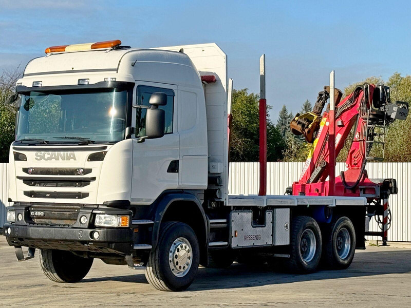 Scania G490 - Šticar, Kamion sa dizalicom: slika 4 Scania G490 - Šticar, Kamion sa dizalicom: slika 4