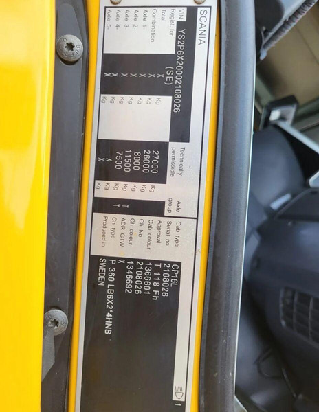 Kamion za smeće Scania P 360 - Garbage truck: slika 11