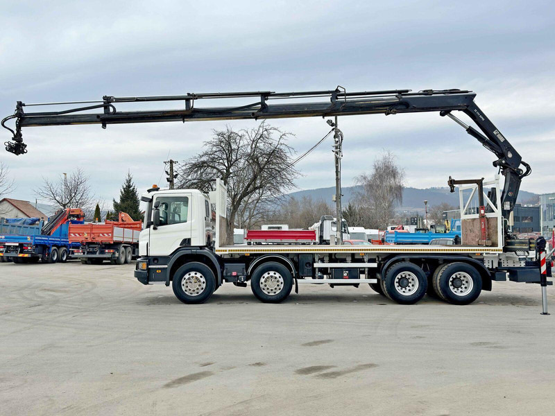 Scania P 410*PLATFORM 7,00m*HIAB 244 E-5 HIPRO+FUNK/8x4 - Kamion sa tovarnim sandukom, Kamion sa dizalicom: slika 5 Scania P 410*PLATFORM 7,00m*HIAB 244 E-5 HIPRO+FUNK/8x4 - Kamion sa tovarnim sandukom, Kamion sa dizalicom: slika 5