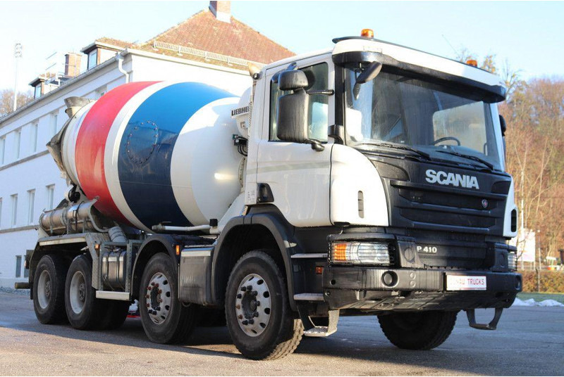 Scania P410 EURO6 Liebherr 9m3 TÜV Neu - Mikser za beton: slika 1 Scania P410 EURO6 Liebherr 9m3 TÜV Neu - Mikser za beton: slika 1