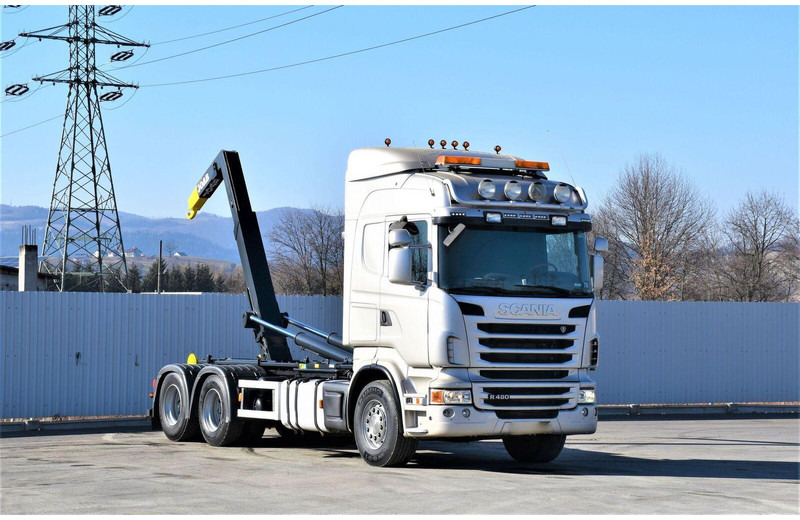 Scania R 480 Abrollkipper * 6x4 * Top Zustand ! - Kamion sa hidrauličnom kukom: slika 1 Scania R 480 Abrollkipper * 6x4 * Top Zustand ! - Kamion sa hidrauličnom kukom: slika 1