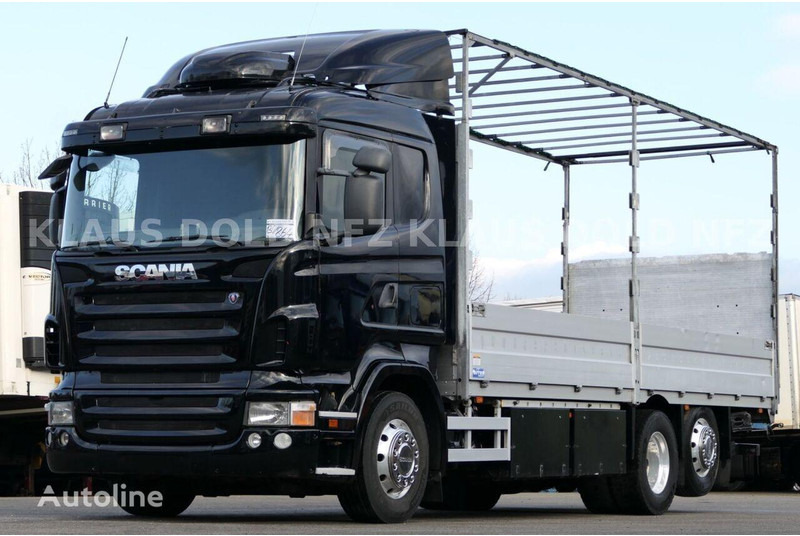 Scania R 580 6x2 Flatbed + Tail lift - Kamion sa tovarnim sandukom: slika 1 Scania R 580 6x2 Flatbed + Tail lift - Kamion sa tovarnim sandukom: slika 1