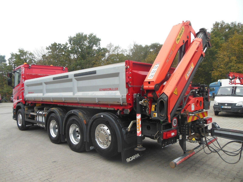 Scania R 580 8X4 + PALFINGER PK 19.001 crane - Istovarivač, Kamion sa dizalicom: slika 3 Scania R 580 8X4 + PALFINGER PK 19.001 crane - Istovarivač, Kamion sa dizalicom: slika 3