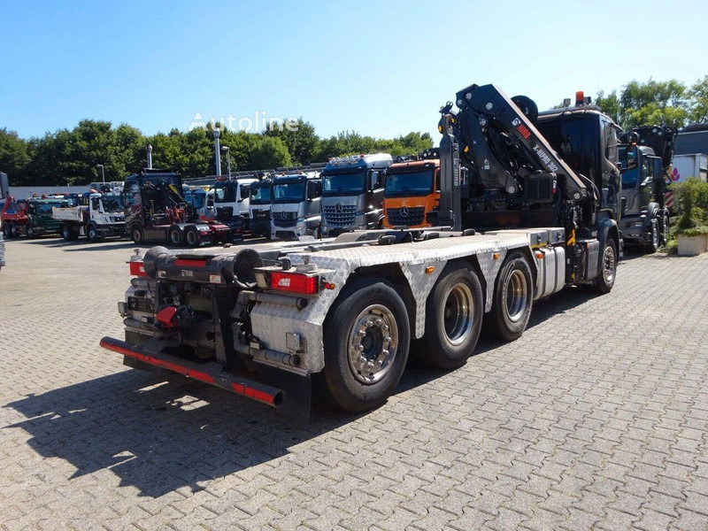 Scania R490 - Hook lift truck + crane 8x4 - Kamion sa hidrauličnom kukom, Kamion sa dizalicom: slika 3 Scania R490 - Hook lift truck + crane 8x4 - Kamion sa hidrauličnom kukom, Kamion sa dizalicom: slika 3
