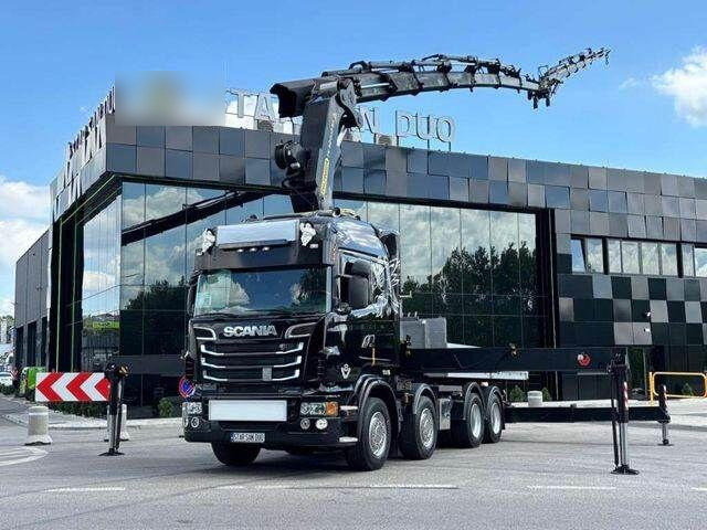 Scania R560 8x2 PALFINGER PK 92002 SH Fly Jib Winch 5t - Kamion sa tovarnim sandukom, Kamion sa dizalicom: slika 1 Scania R560 8x2 PALFINGER PK 92002 SH Fly Jib Winch 5t - Kamion sa tovarnim sandukom, Kamion sa dizalicom: slika 1