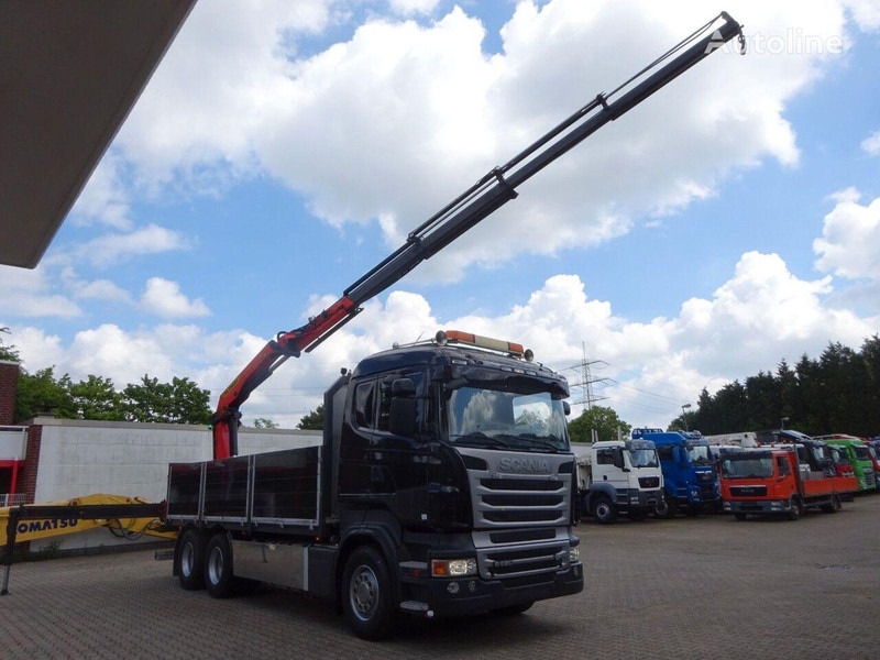 Scania R620 Flatbed + crane PK 22002 EH 6x2 - Kamion sa tovarnim sandukom, Kamion sa dizalicom: slika 5 Scania R620 Flatbed + crane PK 22002 EH 6x2 - Kamion sa tovarnim sandukom, Kamion sa dizalicom: slika 5