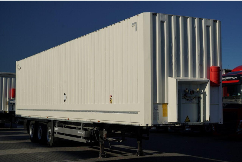 Schmitz Cargobull KONTENER / 2x oś PODNOSZONA / 2021 ROK - Poluprikolica sa zatvorenim sandukom: slika 1 Schmitz Cargobull KONTENER / 2x oś PODNOSZONA / 2021 ROK - Poluprikolica sa zatvorenim sandukom: slika 1