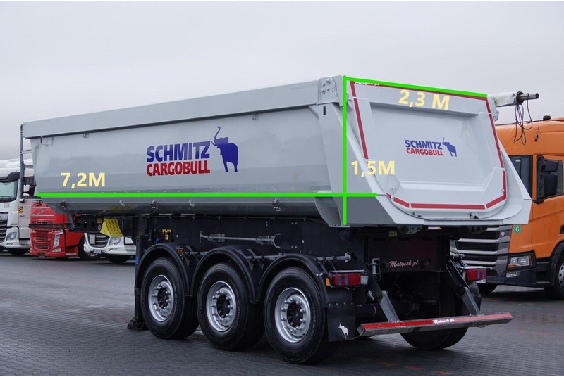 Schmitz Cargobull WYWROTKA 25 m3 / STALOWA / 2021 ROK / RYNNA WANNA HP / OŚ PODNOS - Poluprikolica istovarivača: slika 2 Schmitz Cargobull WYWROTKA 25 m3 / STALOWA / 2021 ROK / RYNNA WANNA HP / OŚ PODNOS - Poluprikolica istovarivača: slika 2