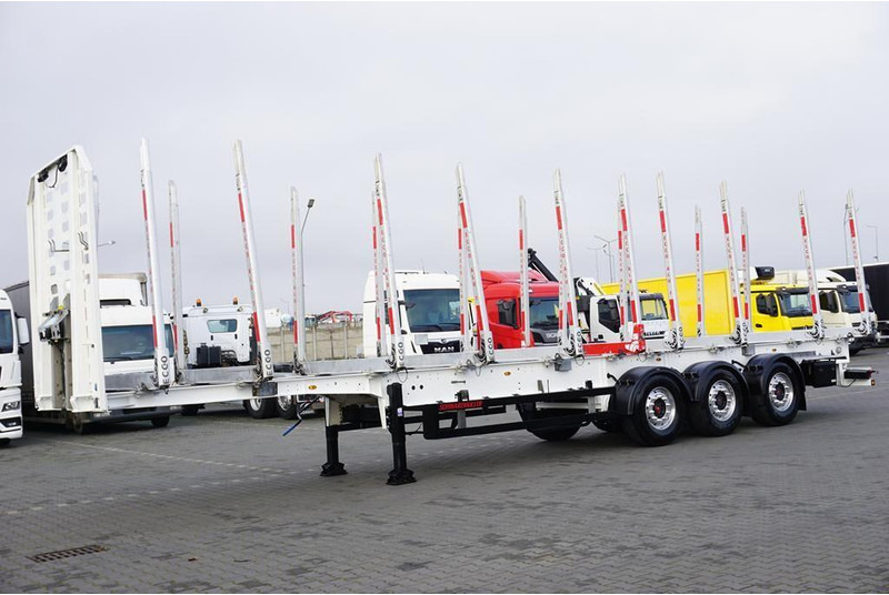 Schwarzmüller / KŁONICOWA / DO DREWNA WAGA 5 700 KG / OŚ PODNOSZONA - Prikolica šticarka: slika 3 Schwarzmüller / KŁONICOWA / DO DREWNA WAGA 5 700 KG / OŚ PODNOSZONA - Prikolica šticarka: slika 3