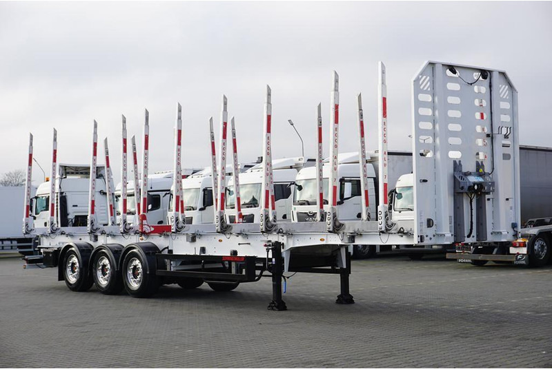 Schwarzmüller / KŁONICOWA / DO DREWNA WAGA 5 700 KG / OŚ PODNOSZONA - Prikolica šticarka: slika 2 Schwarzmüller / KŁONICOWA / DO DREWNA WAGA 5 700 KG / OŚ PODNOSZONA - Prikolica šticarka: slika 2