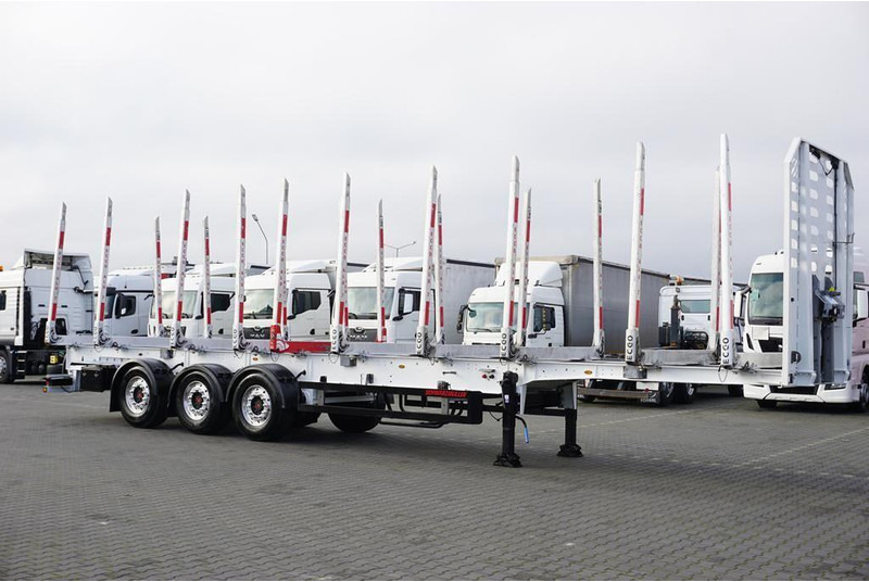 Schwarzmüller / KŁONICOWA / DO DREWNA WAGA 5 700 KG / OŚ PODNOSZONA - Prikolica šticarka: slika 4 Schwarzmüller / KŁONICOWA / DO DREWNA WAGA 5 700 KG / OŚ PODNOSZONA - Prikolica šticarka: slika 4