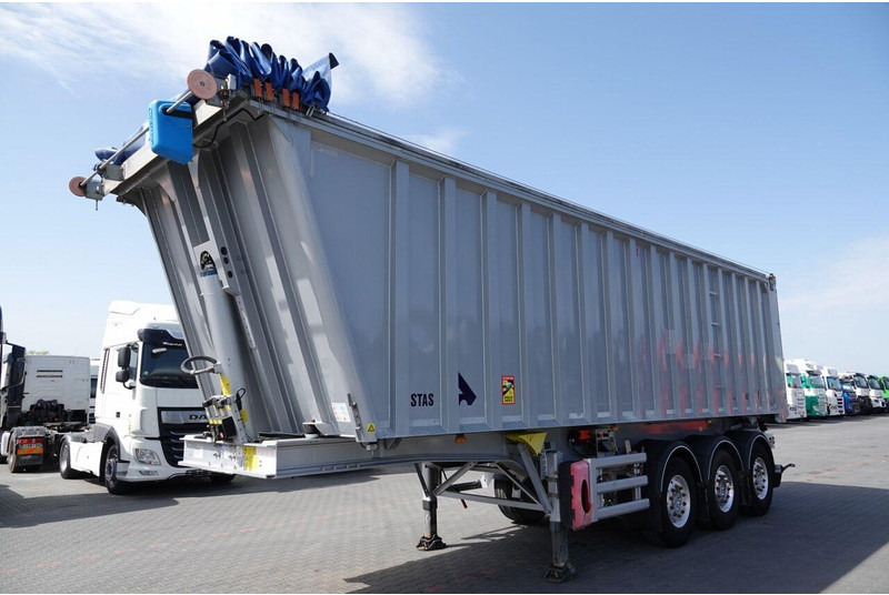 Stas WYWROTKA 43 m3 / ALUMINIOWA / OŚ PODNOSZONA / ALUFELGI - Poluprikolica istovarivača: slika 3 Stas WYWROTKA 43 m3 / ALUMINIOWA / OŚ PODNOSZONA / ALUFELGI - Poluprikolica istovarivača: slika 3