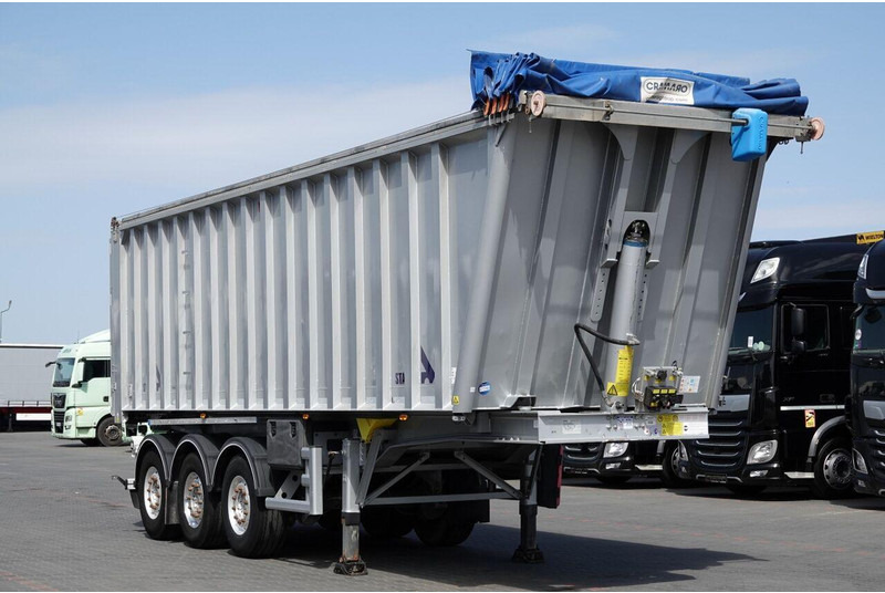 Stas WYWROTKA 43 m3 / ALUMINIOWA / OŚ PODNOSZONA / ALUFELGI - Poluprikolica istovarivača: slika 1 Stas WYWROTKA 43 m3 / ALUMINIOWA / OŚ PODNOSZONA / ALUFELGI - Poluprikolica istovarivača: slika 1