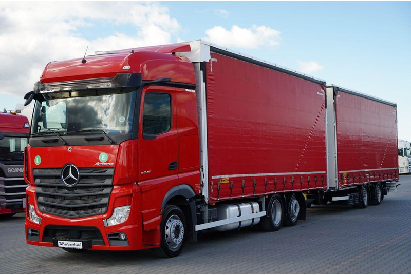 Mercedes-Benz ACTROS 2545 / ZESTAW TANDEM 120 M3 / PRZEJAZDOWY / 6x2 / OŚ POD - Tegljač: slika 2 Mercedes-Benz ACTROS 2545 / ZESTAW TANDEM 120 M3 / PRZEJAZDOWY / 6x2 / OŚ POD - Tegljač: slika 2