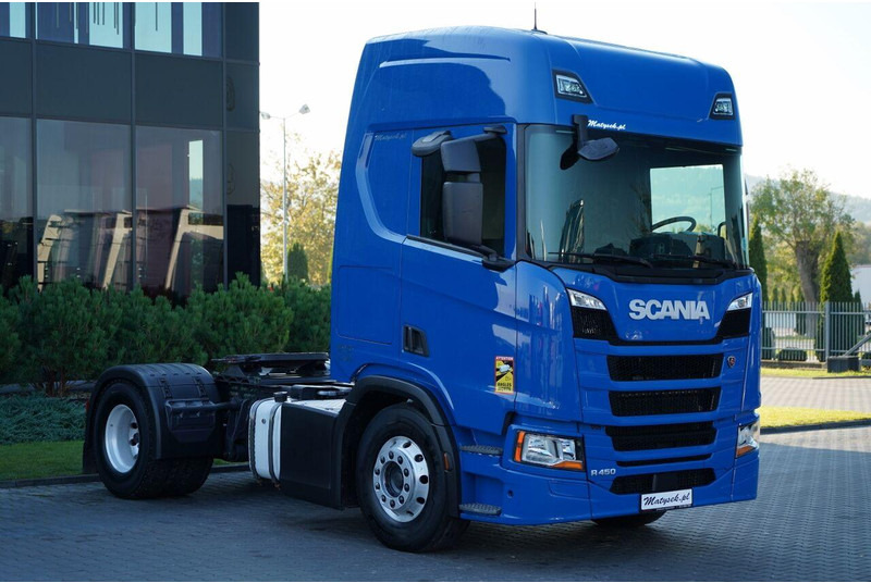Scania R 450 / RETARDER / HYDRAULIKA / I-PARK COOL / ALUFELGI / SPROWAD - Tegljač: slika 1 Scania R 450 / RETARDER / HYDRAULIKA / I-PARK COOL / ALUFELGI / SPROWAD - Tegljač: slika 1
