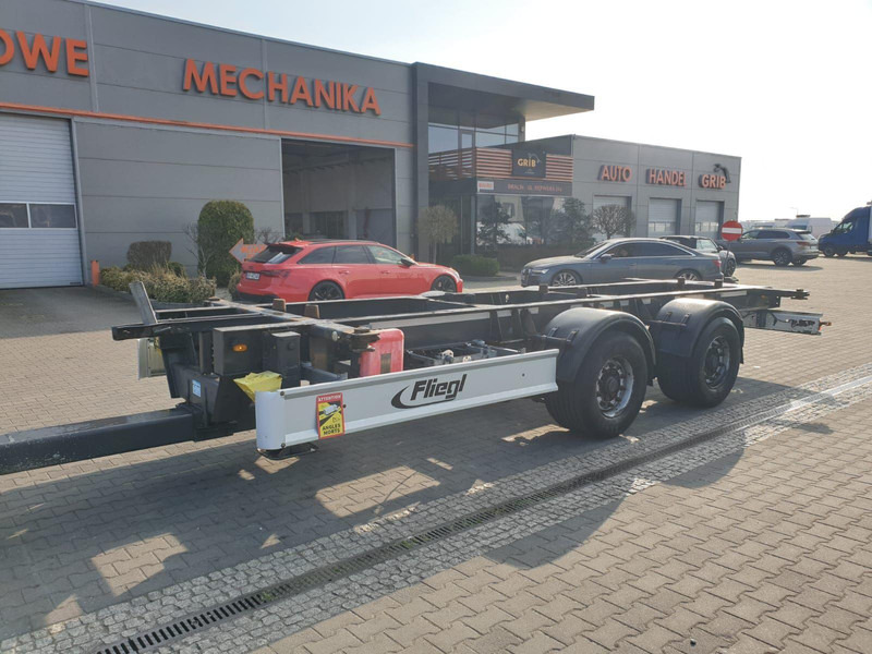 Volvo FH 460 EURO 6 BDF SWAP CHASSIS + TRAILER FLIEGL TWP180 - Kamion sa golom šasijom i zatvorenom kabinom: slika 4 Volvo FH 460 EURO 6 BDF SWAP CHASSIS + TRAILER FLIEGL TWP180 - Kamion sa golom šasijom i zatvorenom kabinom: slika 4