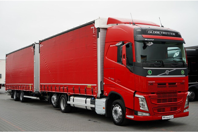 Volvo FH 460 / I-SAVE / ZESTAW TANDEM 120 M3 / PRZEJAZDOWY / I-PARK CO - Kamion sa ceradom: slika 4 Volvo FH 460 / I-SAVE / ZESTAW TANDEM 120 M3 / PRZEJAZDOWY / I-PARK CO - Kamion sa ceradom: slika 4