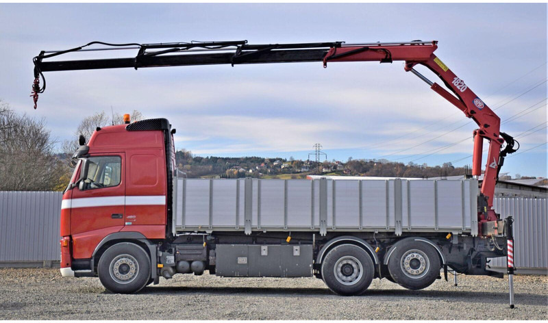 Volvo FH 480 Kipper 6,20m + HMF 1823 K3 + FUNK - Istovarivač, Kamion sa dizalicom: slika 5 Volvo FH 480 Kipper 6,20m + HMF 1823 K3 + FUNK - Istovarivač, Kamion sa dizalicom: slika 5