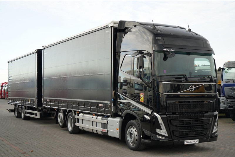 Volvo FH 500 / I-SAVE / XL / ZESTAW TANDEM PRZEJAZDOWY 120 M3 / 2023 - Kamion sa ceradom: slika 2 Volvo FH 500 / I-SAVE / XL / ZESTAW TANDEM PRZEJAZDOWY 120 M3 / 2023 - Kamion sa ceradom: slika 2