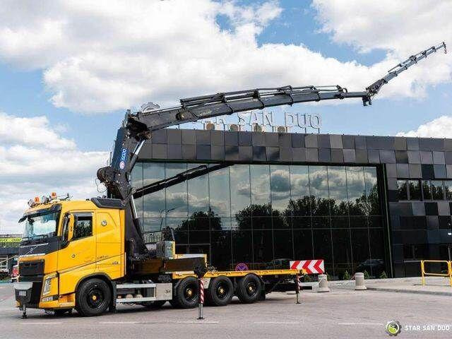 Volvo FH 540 8x4 HMF 6020 Fly Jib Winch - Kamion sa tovarnim sandukom, Kamion sa dizalicom: slika 4 Volvo FH 540 8x4 HMF 6020 Fly Jib Winch - Kamion sa tovarnim sandukom, Kamion sa dizalicom: slika 4